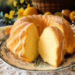 Babka cytrynowa lukrowana