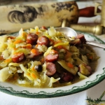 Wiosenna kapusta duszona