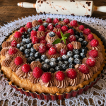 Tarta owocowa z kremem...