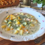 Letnia zupa koperkowa