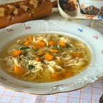 Rosół wołowo-drobiowy
