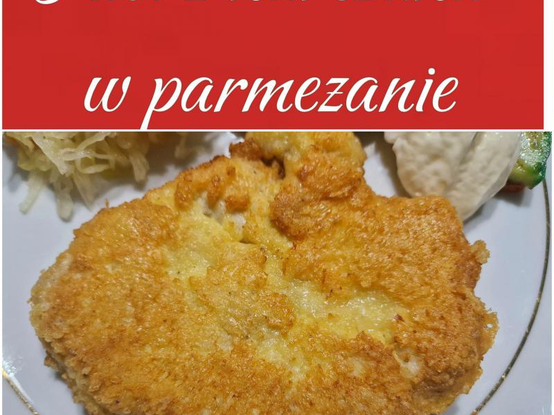 Filety z kurczaka panierowany w parmezanie