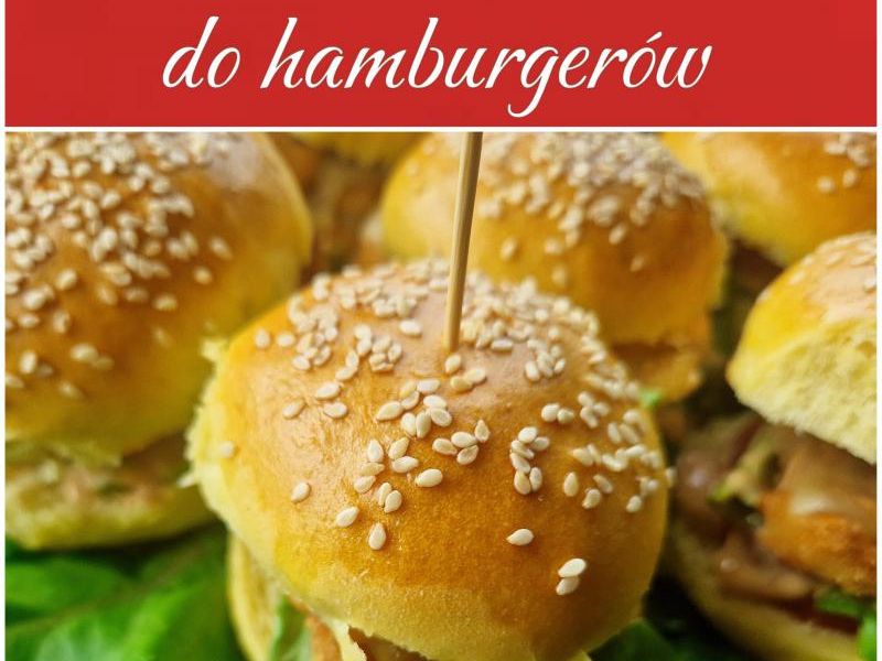 Mini bułki do hamburgerów