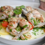 Żabie udka na maśle...