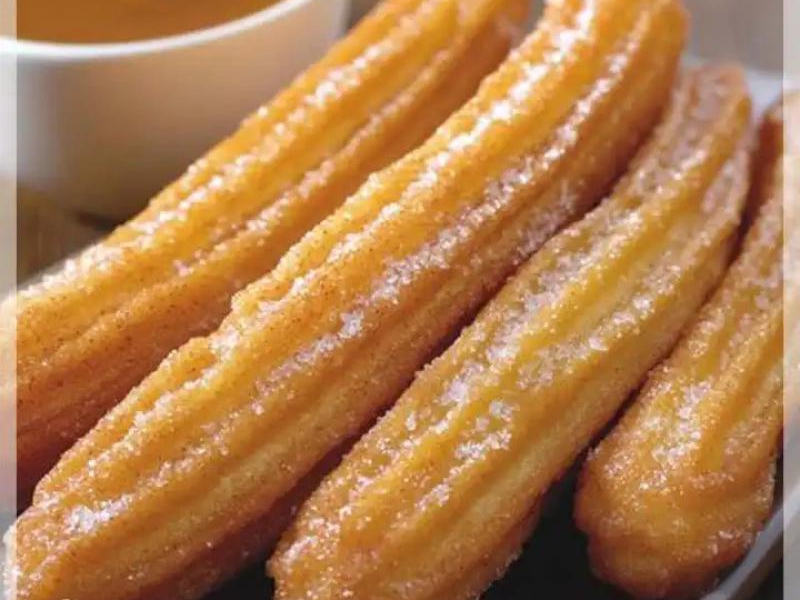 Churros z Cynamonowym Cukrem to pyszny deser