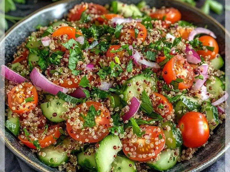 Sałatka z Quinoa to zdrowy wybór na lunch