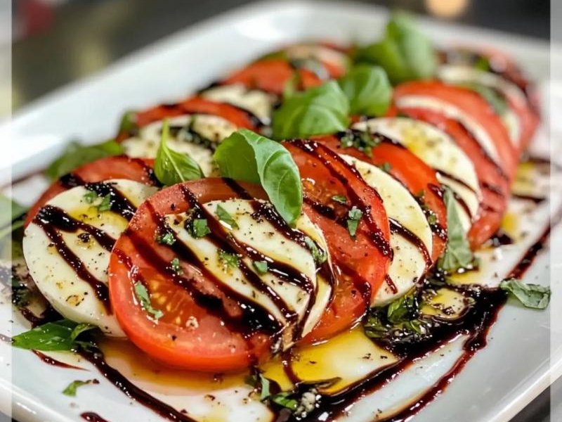 Sałatka Caprese przepis – odkryj smak Włoch w domu!
