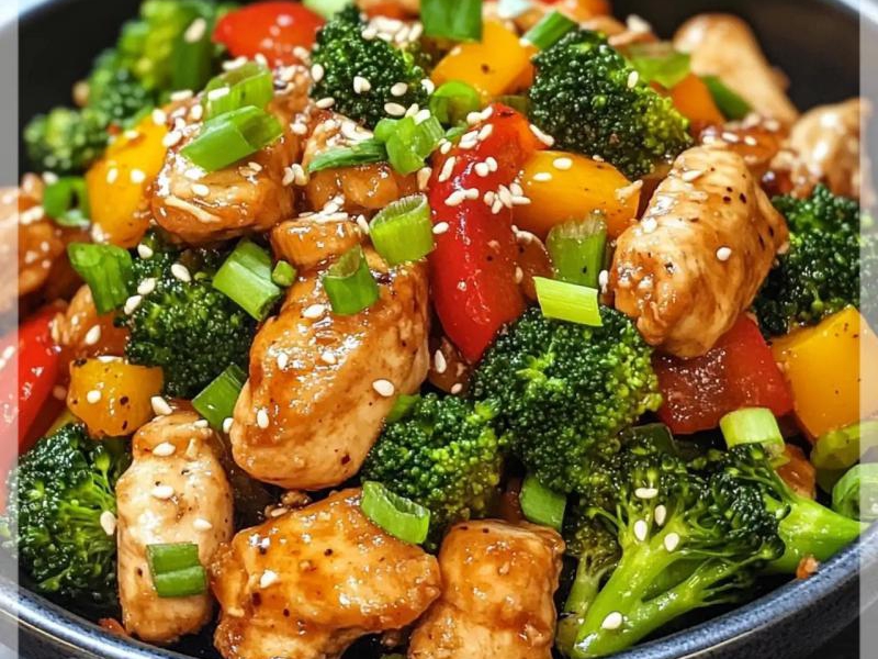 Szybki stir-fry z kurczakiem – odkryj prostotę smaku!