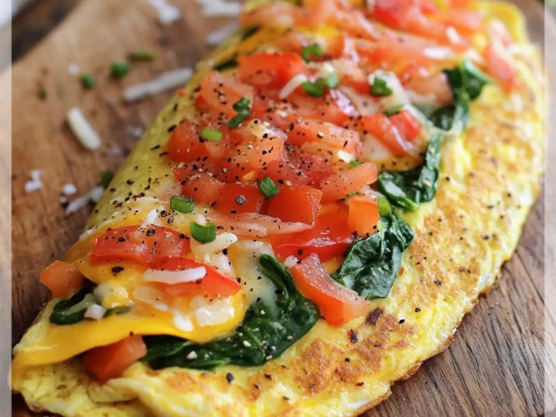 Omlet warzywny przepis – odkryj smak zdrowego śniadania!