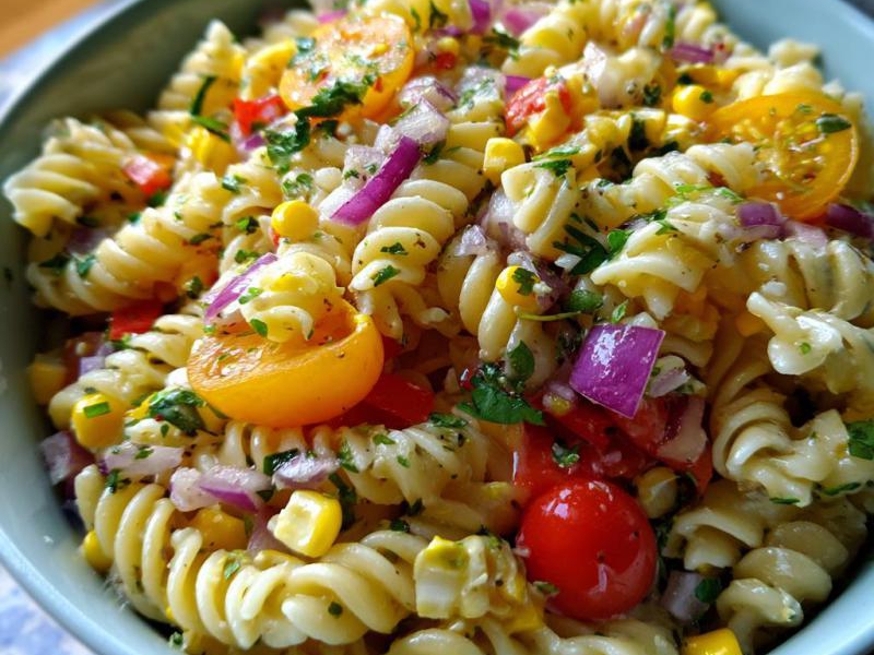 Mexican corn pasta salad: 5 flavors that ignite joy