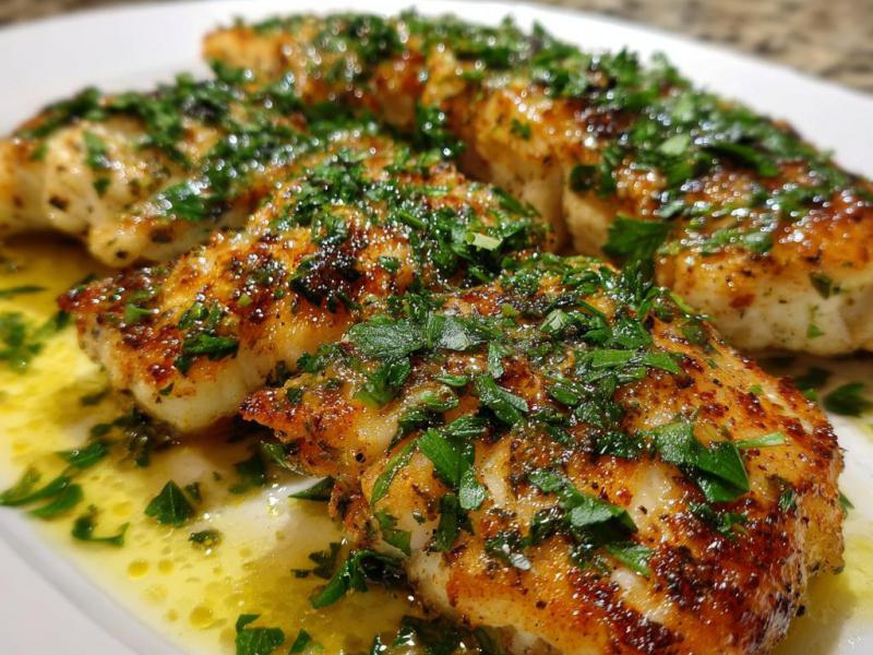 Pan Fried Cod with Lemon Butter Sauce: 5 Flavorful Steps