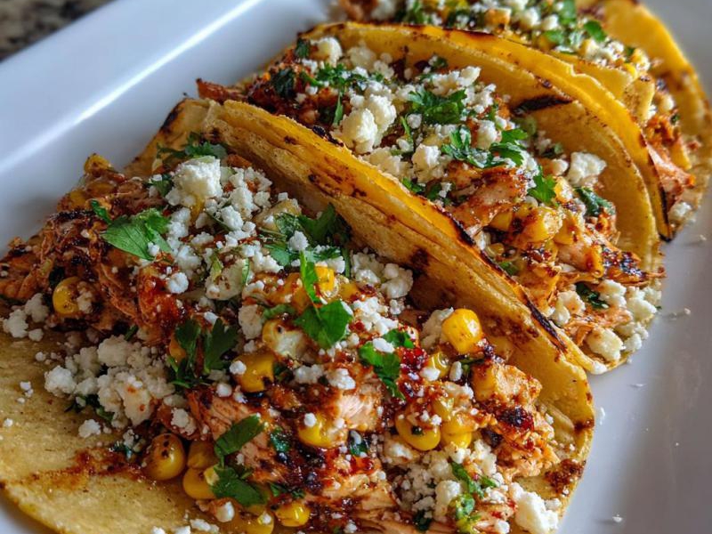 Street Corn Chicken Tacos: 5 Flavorful Recipes to Savor