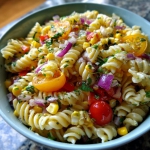 Mexican corn pasta...