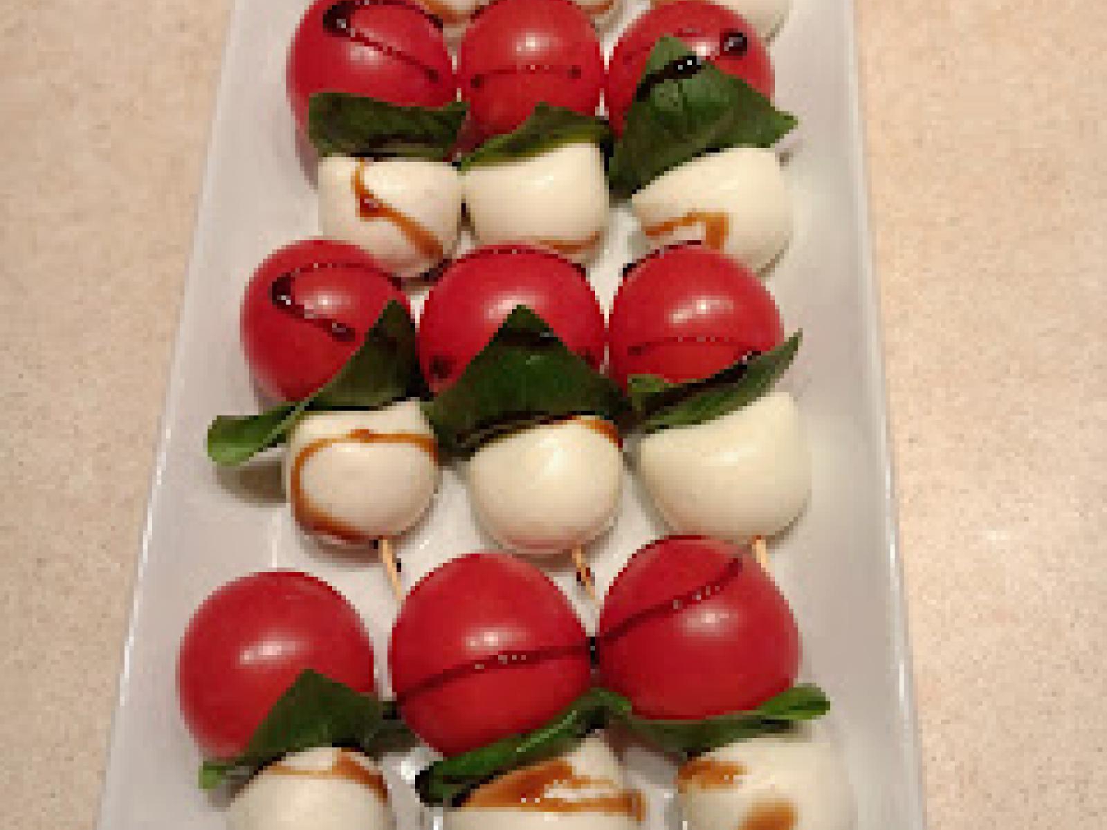 Pomidor - mozzarella - bazylia - zestaw idealny nr 3