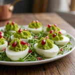 Jajka faszerowane awokado