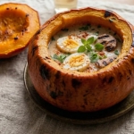 Żurek podawany w...