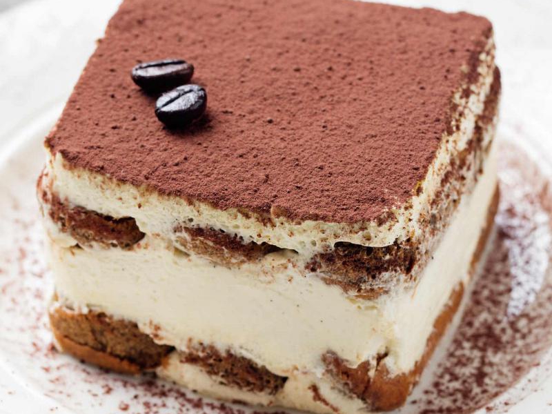 Tiramisu włoski deser z mascarpone