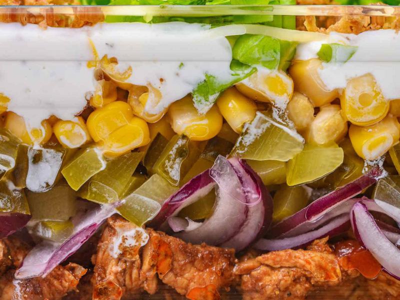 Sałatka gyros