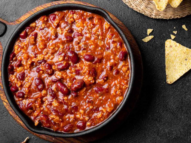 Chili con carne - meksykański klasyk z mięsem i fasolą