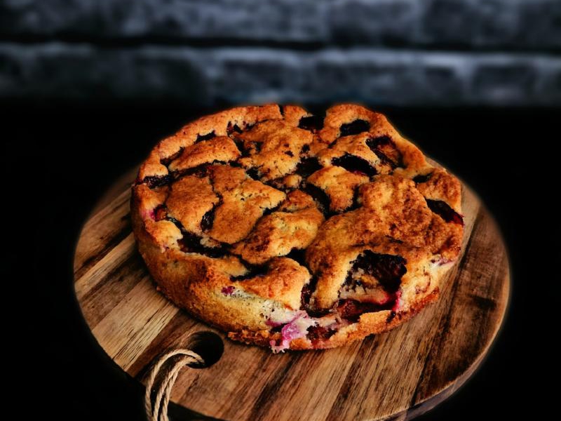 Amerykańskie ciasto ze śliwkami Plum Torte