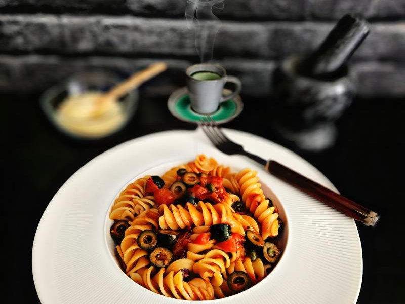 Fusilli Giganti alla Eoliana – smak Sycylii