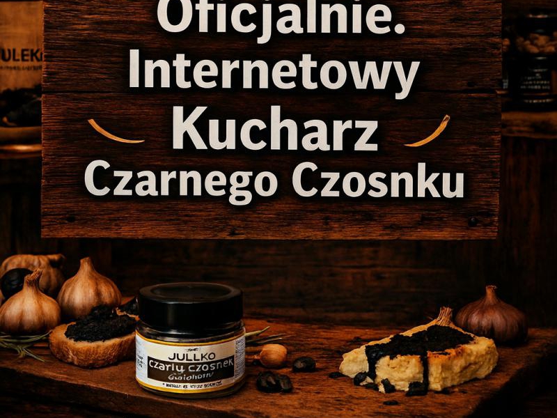 Czarny czosnek Juleko + RafalCook  Ambasador Smaku