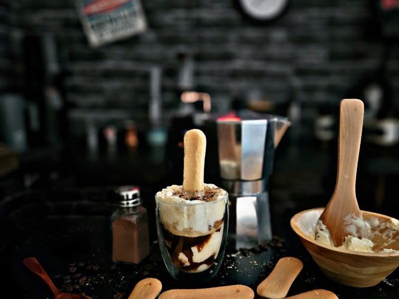 Tiramisu Affogato rozkosz w szklance