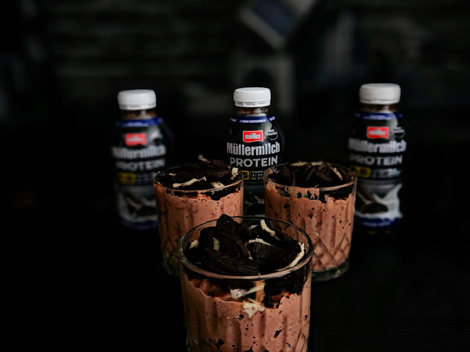 Belriso Protein z MüllerMilk i Białą Czekoladą – Kenwood Cooking Chef XL