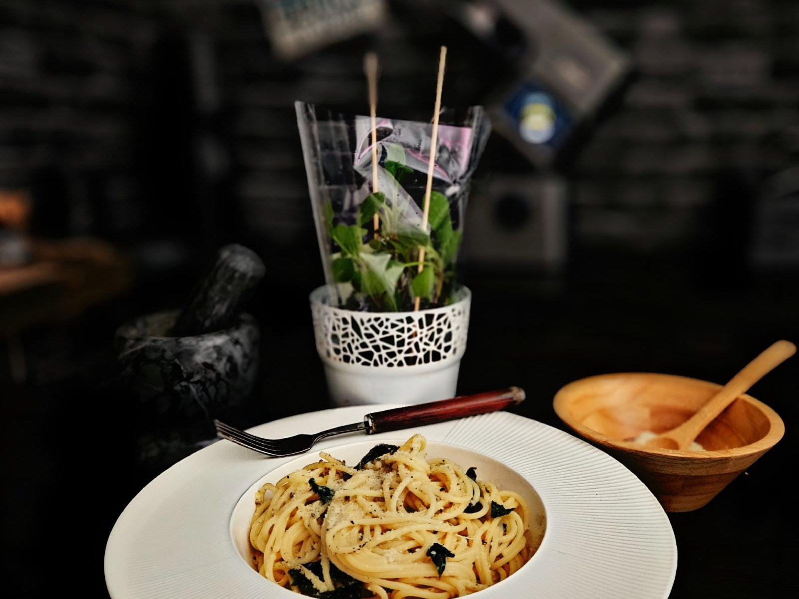 Makaron z szałwią, cytryną i pecorino – Kenwood Cooking Chef XL