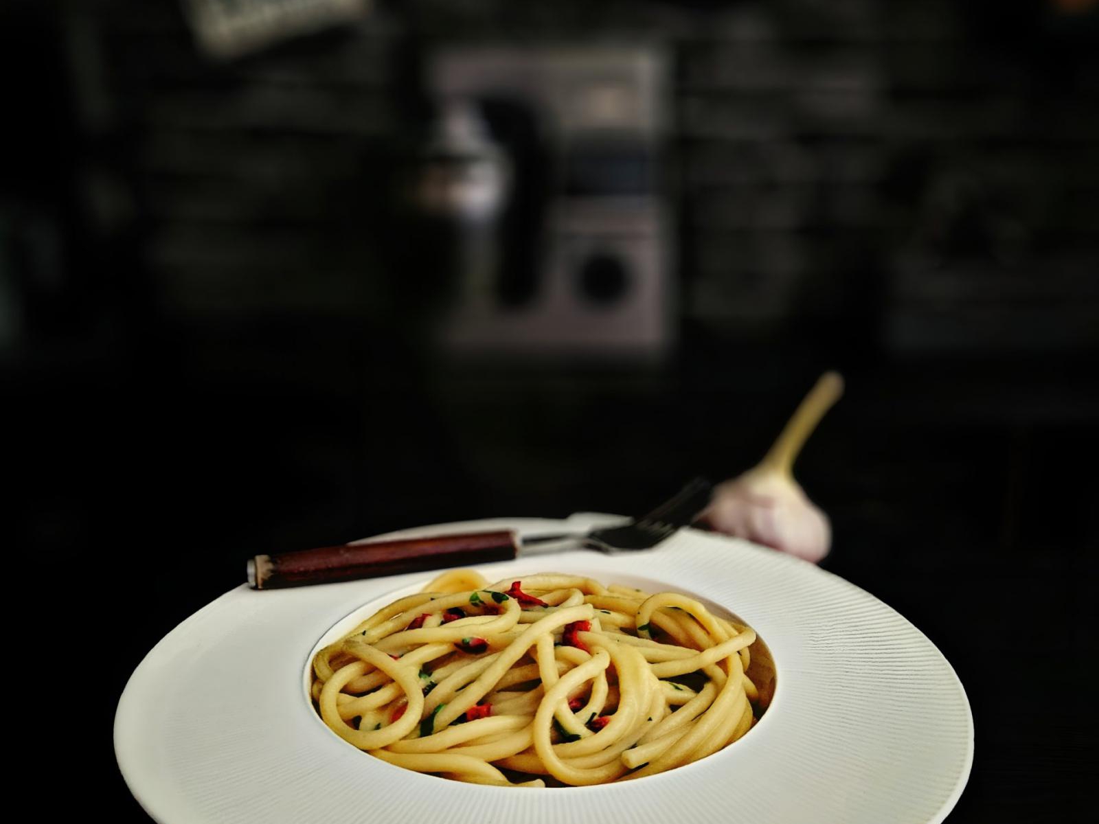 Aglio e Olio Michelin – kremowy czosnek