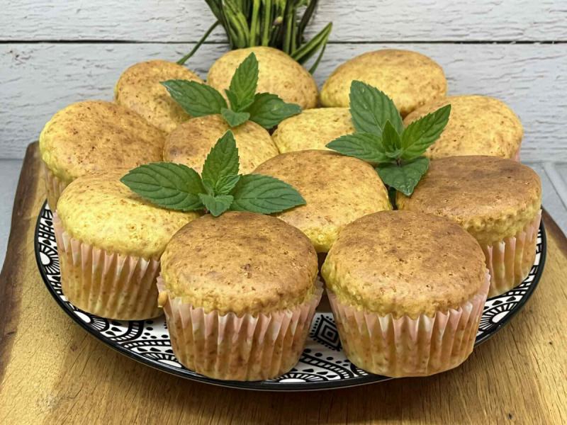 Babeczki dyniowo-pomarańczowe