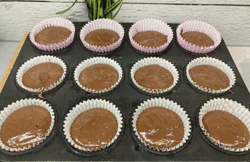 Babeczki piernikowo czekoladowe