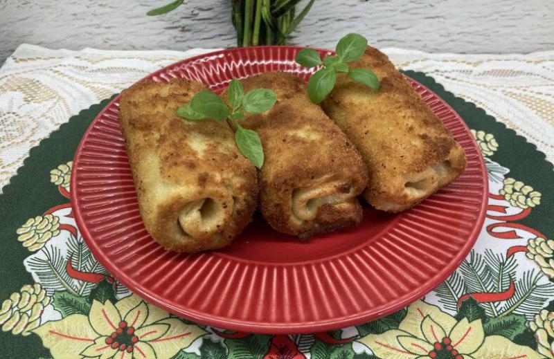 Krokiety z grzybami