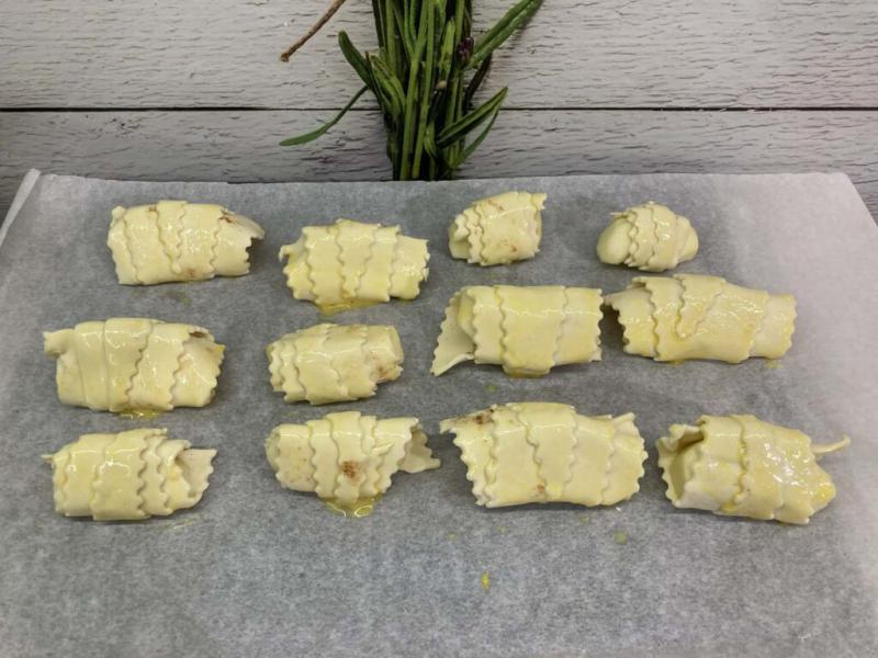 Jabłka w cieście francuskim