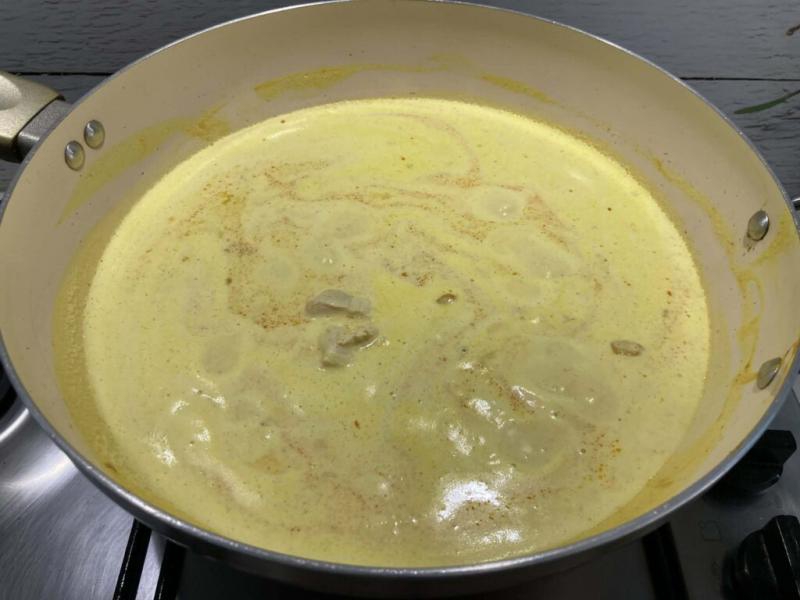 Żółte curry z kurczakiem