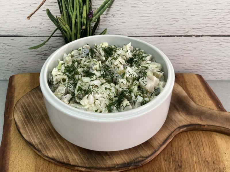 Najprostsza sałatka śledziowa