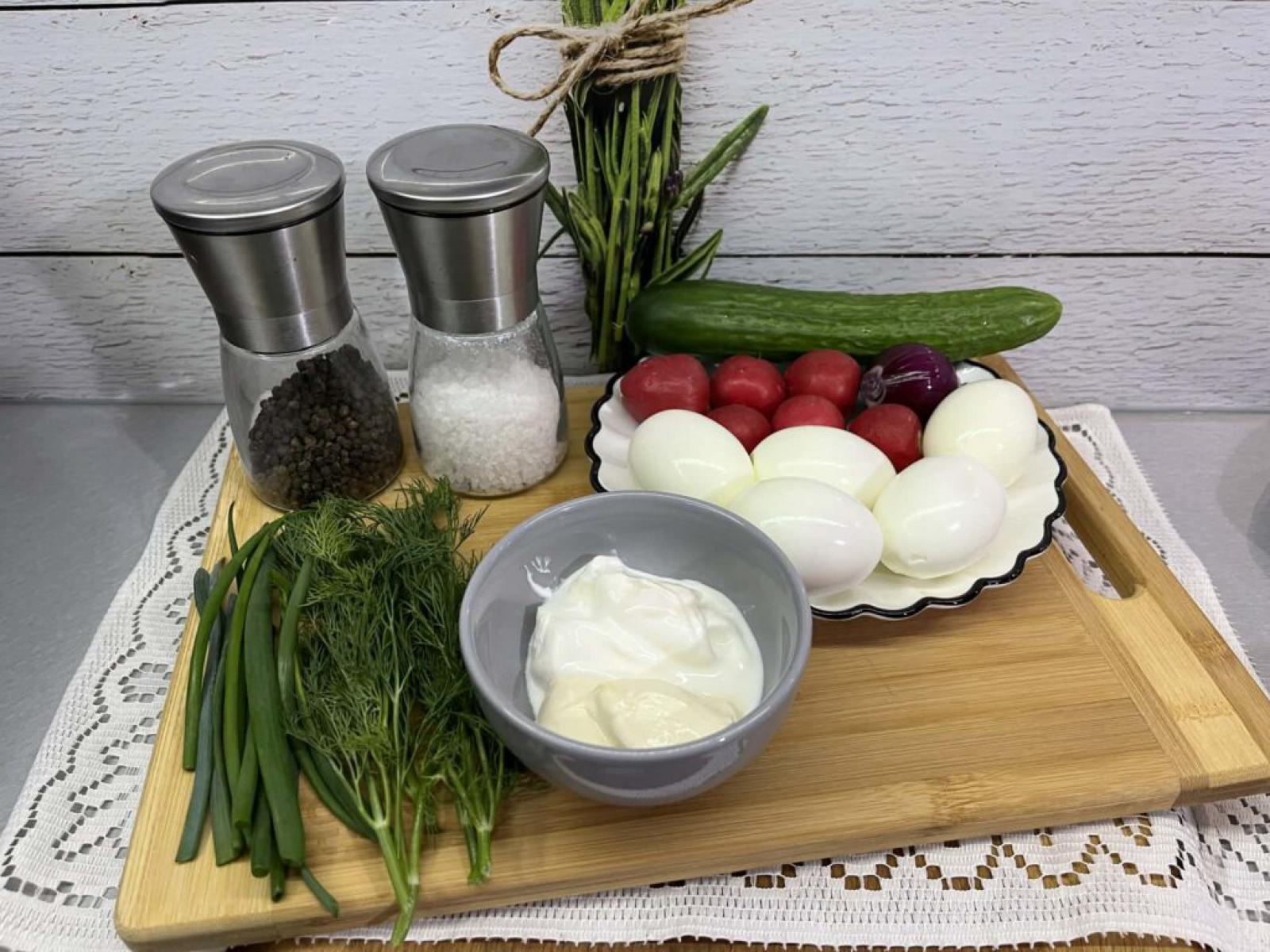 Jajka w wiosennym sosie na święta