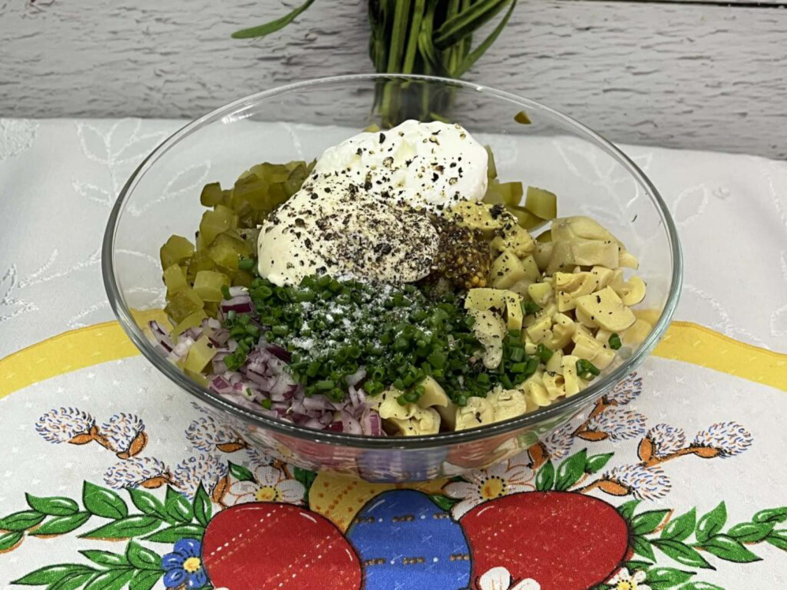 Jajka w sosie tatarskim