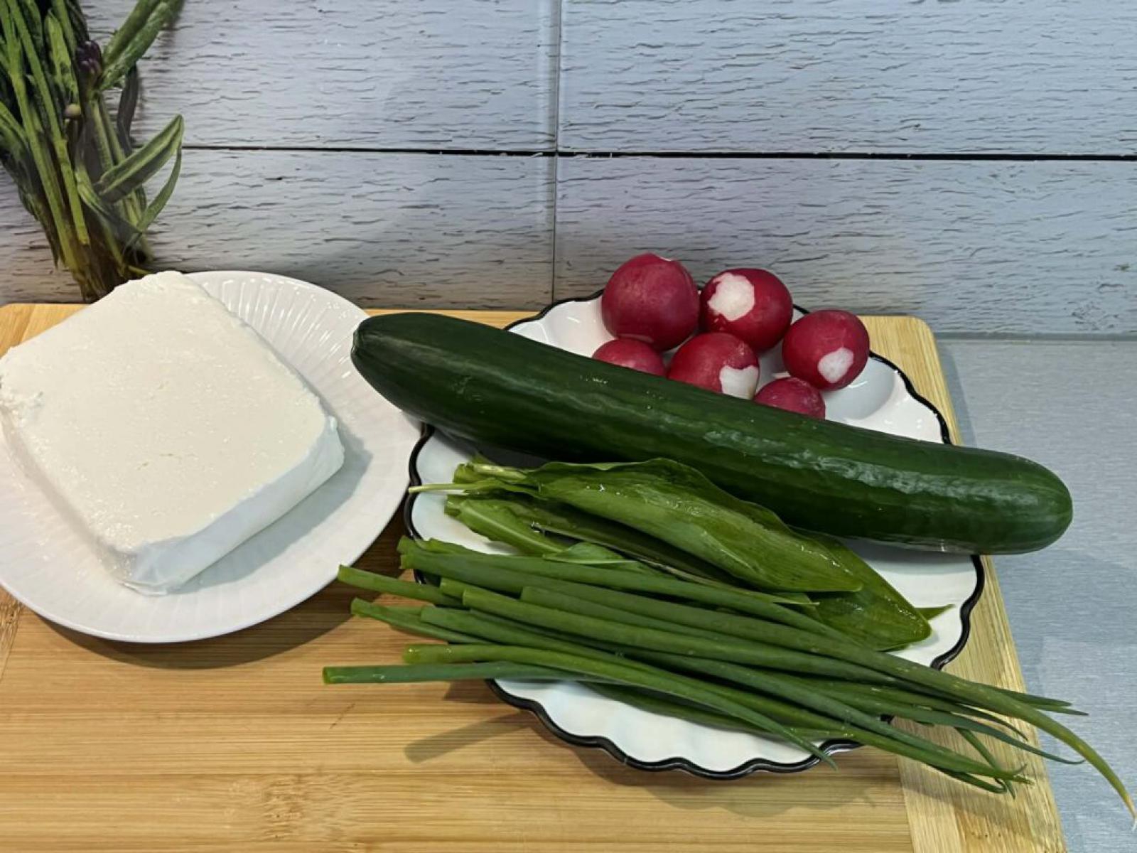 Zdrowy twarożek z warzywami