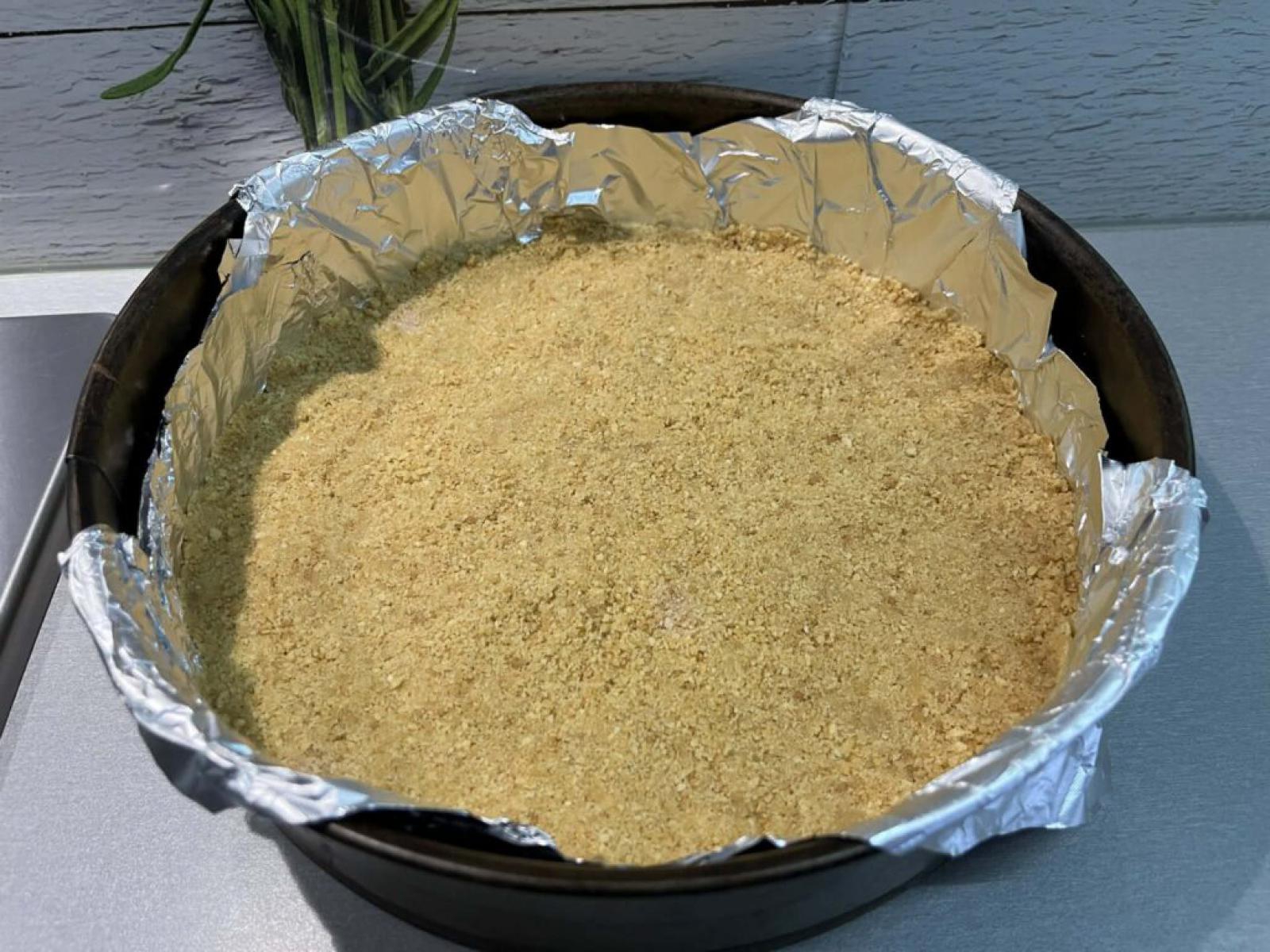 Sernik potrójnie pistacjowy