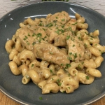 Makaron z kurczakiem w...