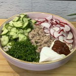 Sałatka z ryżem i...