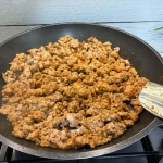 Spaghetti z mięsem...