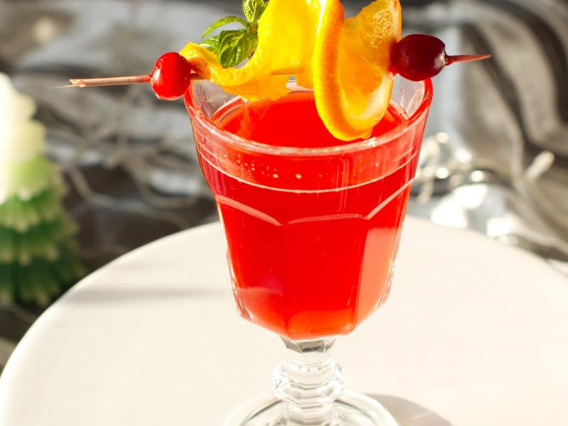 KOMPOT ŻURAWINOWY Z POMARAŃCZĄ