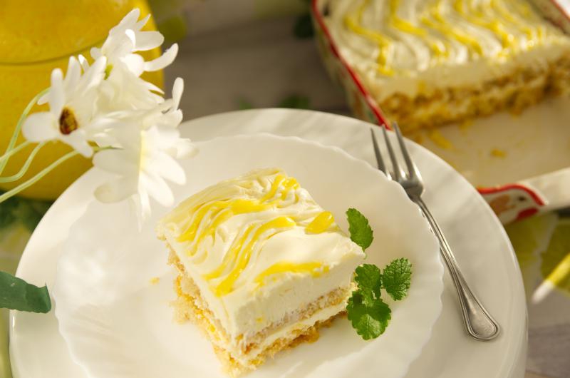 Tiramisu cytrynowe z lemon curd