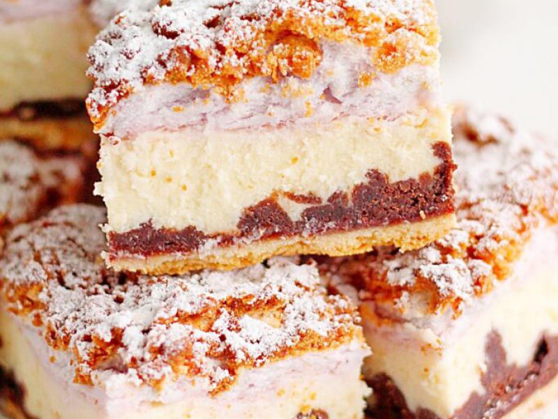 Sernik Harataniec z powidłami i kisielem żurawinowym – idealny na święta