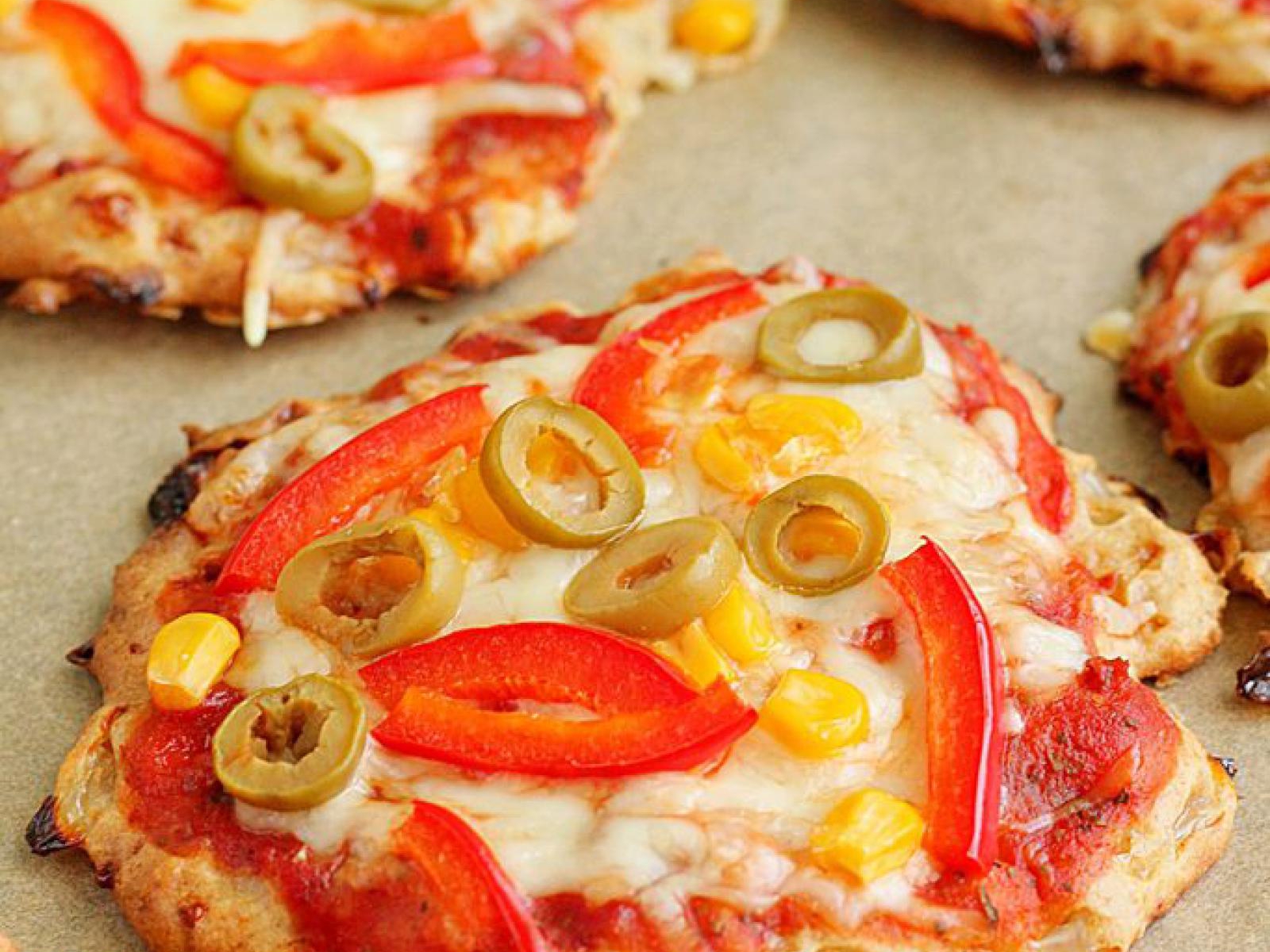 Pizzerinki z serka wiejskiego