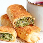 Krokiety ze szpinakiem,...