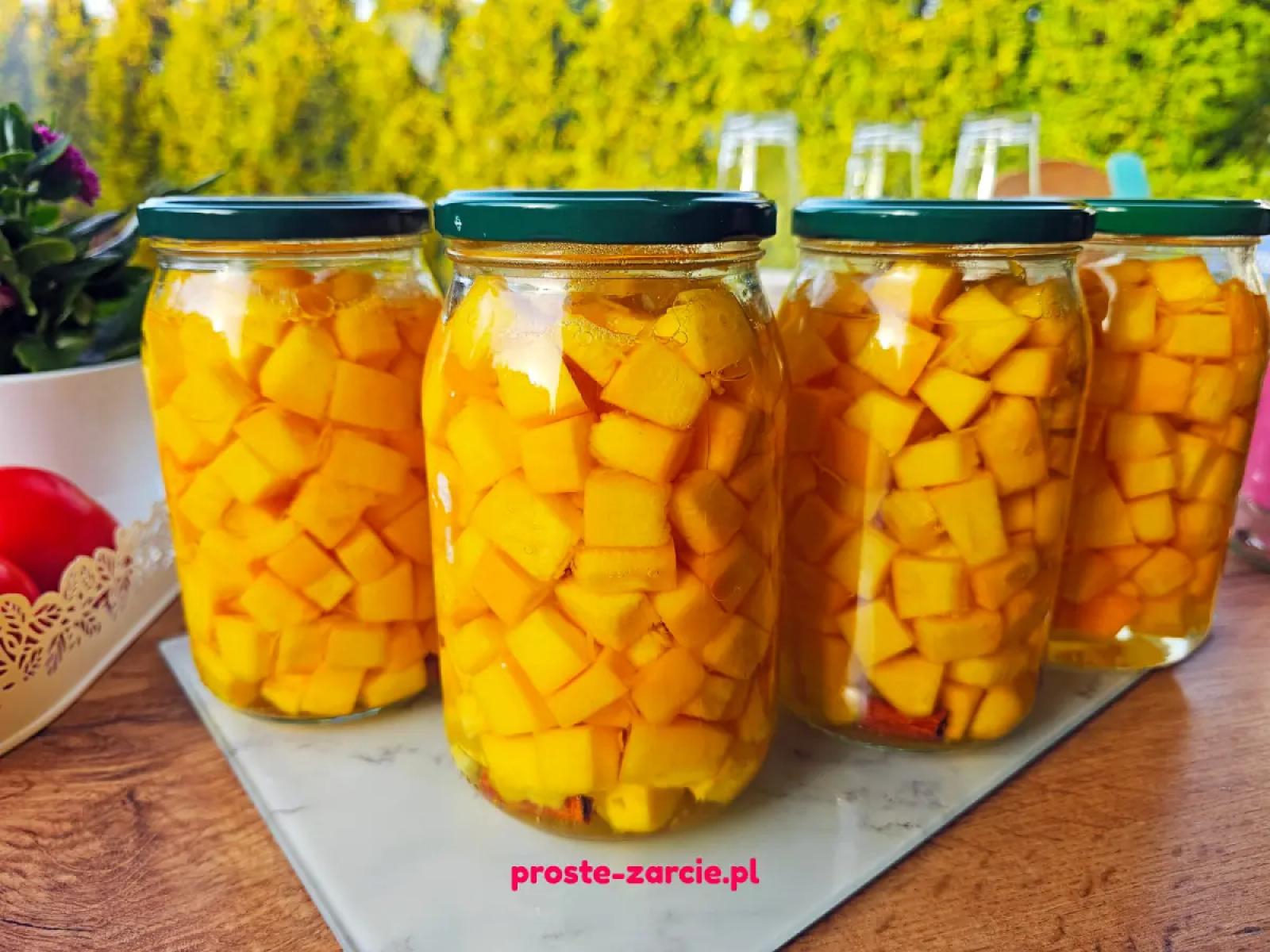 Dynia w occie – przepis bez pasteryzacji