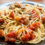 Spaghetti amatriciana...